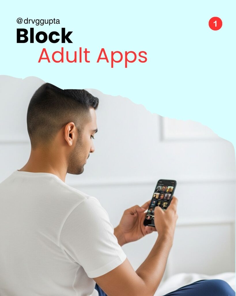 Block Adult Apps to stop masturbation