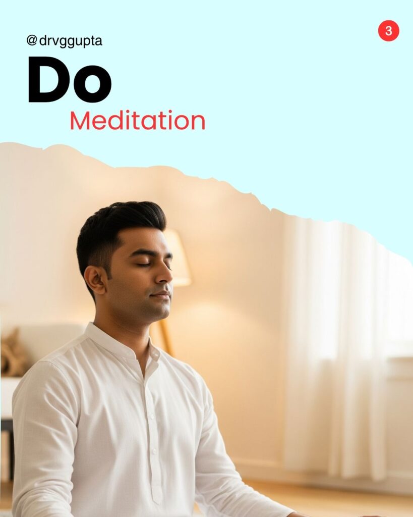 Do Meditation to stop musterbation